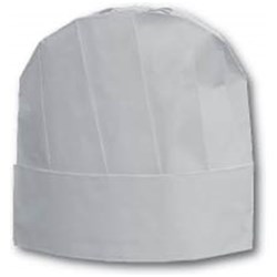 CHEF HAT PAPER WHT 230MM 20/PKT (5)