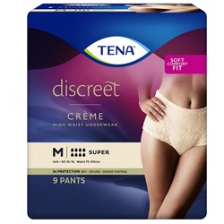 Tena Women Discreet Pants Creme Medium Tena