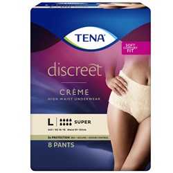 Tena Women Discreet Pants Creme Large Tena