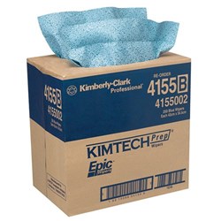 Kimtech Epic Prep Wipe Blue 4155 Kimtech Prep