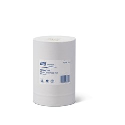 TORK MINI CENTREFEED ROLL BASIC 1PLY WHT 120MTR 11/CTN