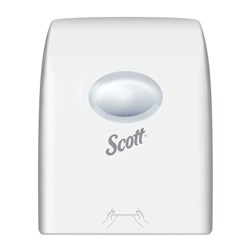 Paper Hand Towel Roll Dispenser White 318x428x273mm Scott