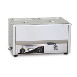 Roband Bain Marie Countertop Bm2a 2X1/2 100Mm Pans