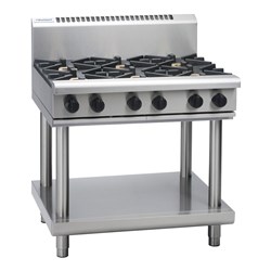 COOKTOP GAS 6B LEG STAND RN8600G-LS 900X805X1130MM