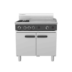 OVEN RANGE GAS 2 BURNER 600MM GRIDDLE STATIC OVEN CR9B