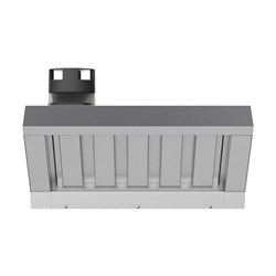 HOOD WITH STEAM CONDENSER XECHC-CF13 535X823X366MM