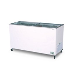 Bromic Chest Glass Top Freezer White 491L CF0500FTFG