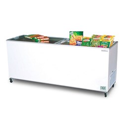 Bromic Chest Glass Top Freezer White 670L CF0700FTFG