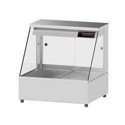 HOT FOOD DISPLAY 2 MODULE 10A STRAIGHT 705X600X725MM