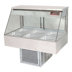 COLD FOOD DISPLAY 3 MODULE WR.CFS23 10A 1030X600X690MM