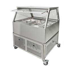 COLD FOOD DISPLAY 3 MODULE 10A SELF SERVE 1070X800X1200MM