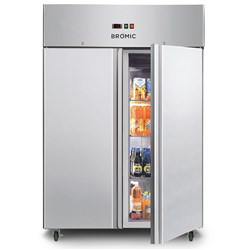 Bromic 2 Door Fridge Stainless Steel 1300L 3735200