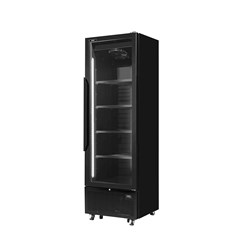 FRIDGE U/R 1DR GLASS 467LT BV520 W VS 600X670X2200MM