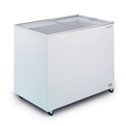 Freezer Chest Glass Top 296Lt Cf0300ftfg Wht 1010X629x892mm