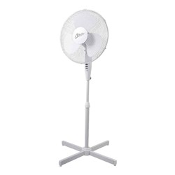 Nero Pedestal Fan 3 Speed White 400mm