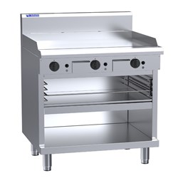 GRIDDLE TOASTER GAS W/ CABINET BASE GTS-9 900X800X1100MM