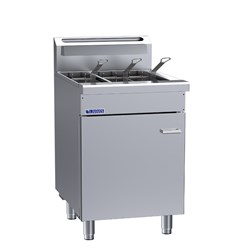 Luus Split V Pan Fryer Gas Silver 600x800x1100mm FSV-60