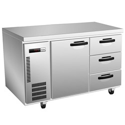 Panasonic 3 Door Draw Fridge Underbench 208L SUR-1271HP-DW