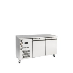 Williams Fridge Under Counter 2 Door Solid 350L Ho2uss S/S 1418X700x850mm
