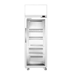 Skope Single Glass Door Display Fridge White 610L TCE650N