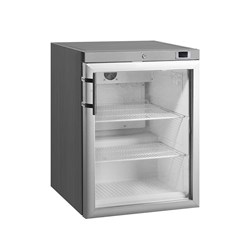 Anvil Undercounter Glass Door Fridge 170L FBCG1200