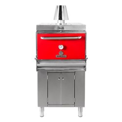 CHARCOAL OVEN RED DOOR HMB-AB-110 W/ CUPBOARD