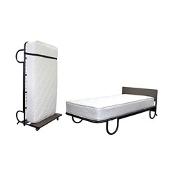 Rollaway Bed Upright with Mattress 1970mm