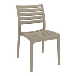 ARES CHAIR TAUPE 450MM HIGH