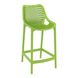 AIR BAR STOOL 65 GREEN 650MM HIGH