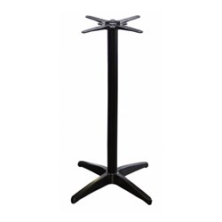 Astoria Blk Bar Table Base Suit 700Mm Tops