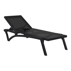 Pacific Sunlounger Blk/Blk