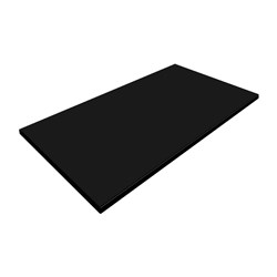 WERZALIT BLK 1200X800MM RECT DURATOP