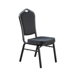 FUNCTION CHAIR BLK FABRIC BLK FRAME