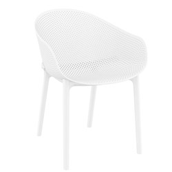Sky Chair White 450mm Siesta