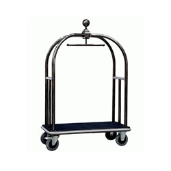 Wagen Bellboy Trolley 4 Star Medium Black