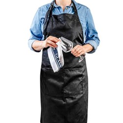 BIB APRON BLK NO POCKET 880X600MM