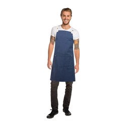 Bib Apron Byron Cross Back Navy