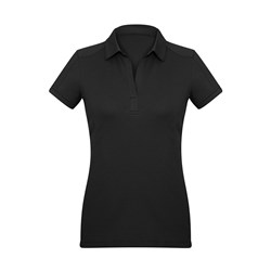 Profile Womens Polo Shirt Black Size 6