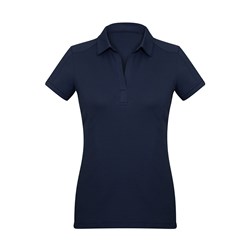Profile Womens Polo Shirt Navy Size 20 BIZ COLLECTION