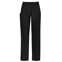 TOKYO WOMENS SCRUB PANT BLK MED