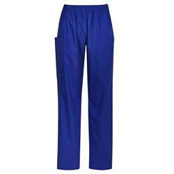 TOKYO WOMENS SCRUB PANT ROYAL BLUE XXS