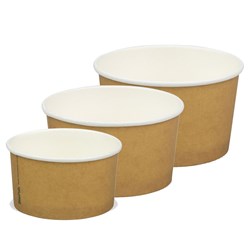 BioCup IceCream Cups & Lids BioPak