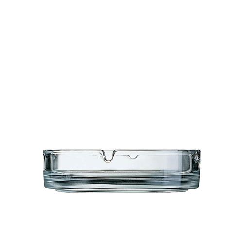 Glass Ashtray Round Clear 107mm