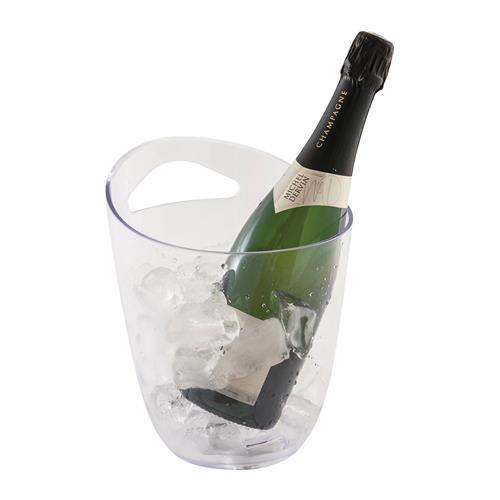 Ice Bucket One Handle Clear 3L