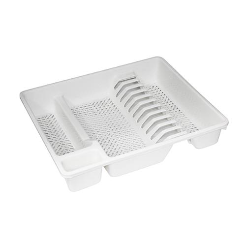 Plastic Dish Drainer White