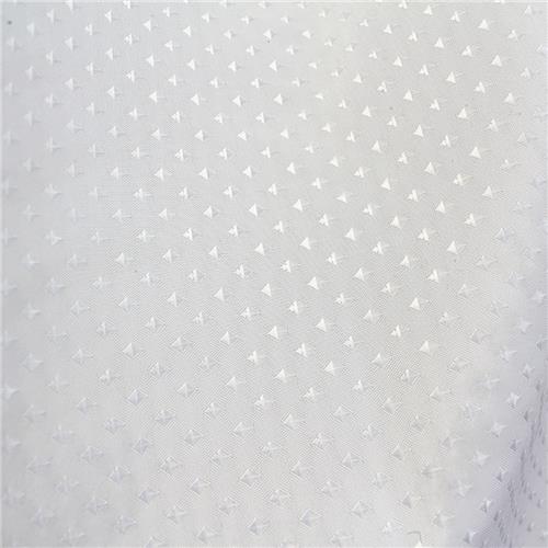 SHOWER CURTAIN 1800X1800MM WHT POLYESTER (24)