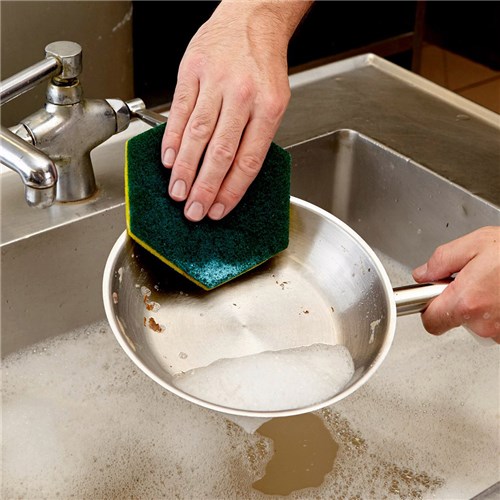 Scotch Brite Hexagonal Dual Purpose Scourer Pad