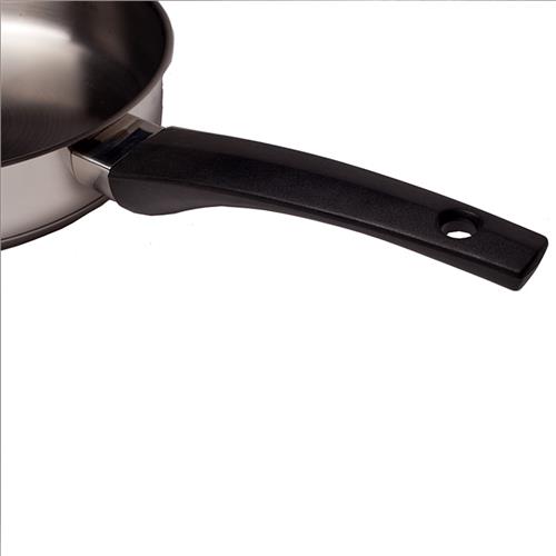 Frypan & Glass Lid Stainless Steel 240mm