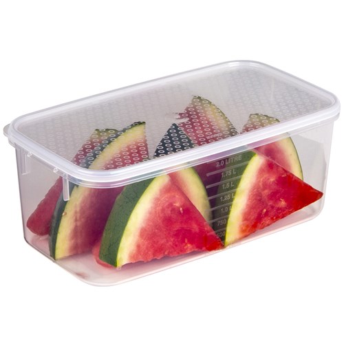 TELLFRESH RECT CONTAINER 2LT 239X128X95MM (4)