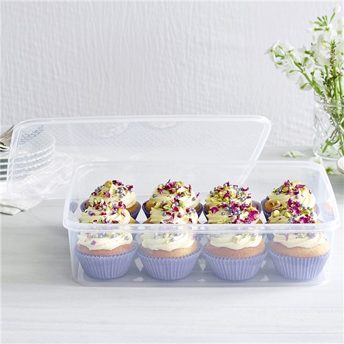 Décor Tellfresh Cupcake Oblong Plastic Storer 4l